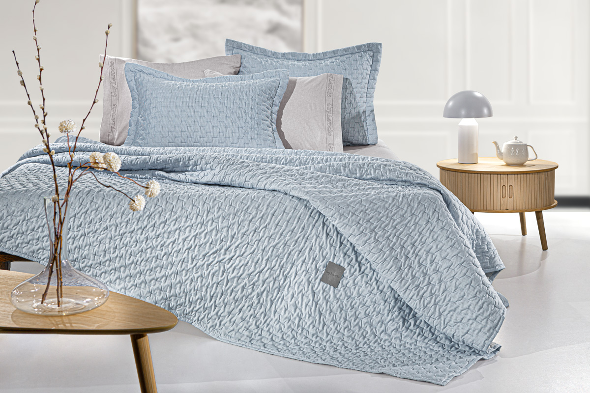 Κουβερλί Ημίδιπλο Guy Laroche (Σετ) Arden Denim 180X240