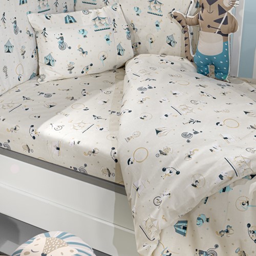 Βρεφικό Σετ Saint Clair Enjou Sky (Παπλωματοθήκη-Μαξιλαροθήκη-Πάντα)