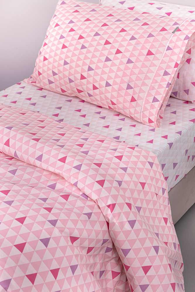 Παπλωματοθήκη Μονή Φανέλα Guy Laroche Two2Twenty Fuchsia 165X225