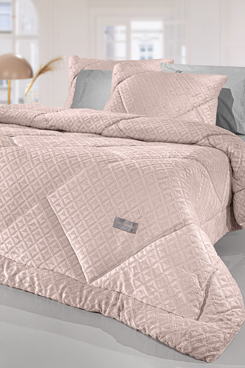 Κουβερτοπάπλωμα Ημίδιπλο Guy Laroche Profile Pudra 180x240