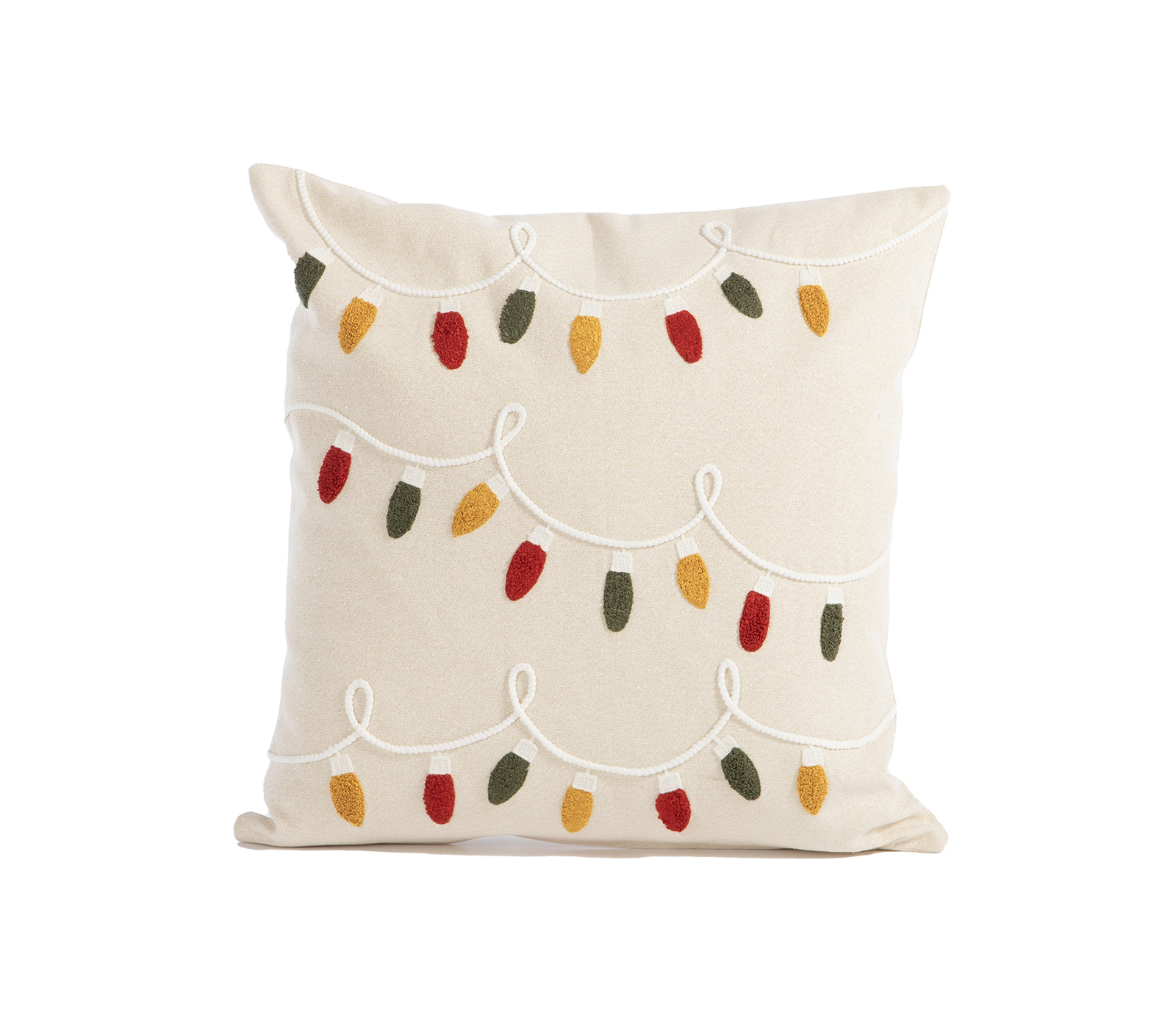 ΧΡΙΣΤΟΥΓΕΝΝΙΑΤΙΚΟ ΔΙΑΚΟΣΜΗΤΙΚΟ ΜΑΞΙΛΑΡΙ HAPPY HOLIDAY LIGHTS 45X45 NEF-NEF HOMEWARE