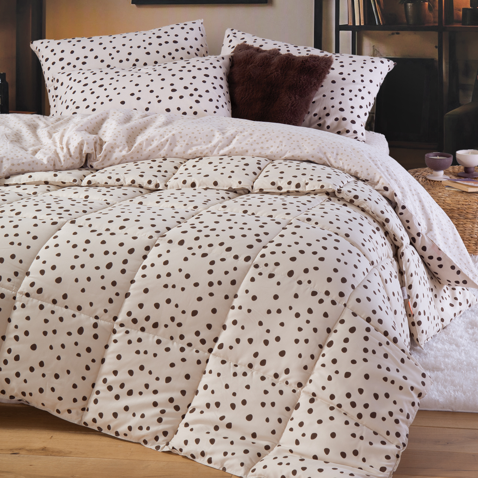 Πάπλωμα Υπέρδιπλο Nef-Nef Homeware Trust 240x220 Εcru