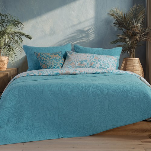 Κουβερλί Υπέρδιπλο Nef-Nef Homeware Charisma 230x240 Blue