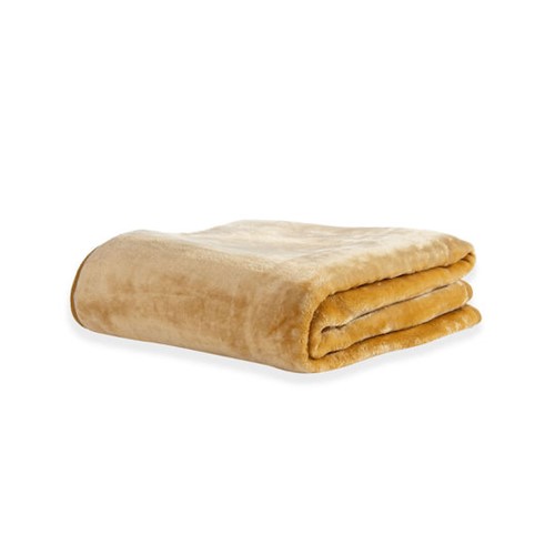 Kουβέρτα Μονή Nef-Nef Homeware Loft 170X220 Honey Gold