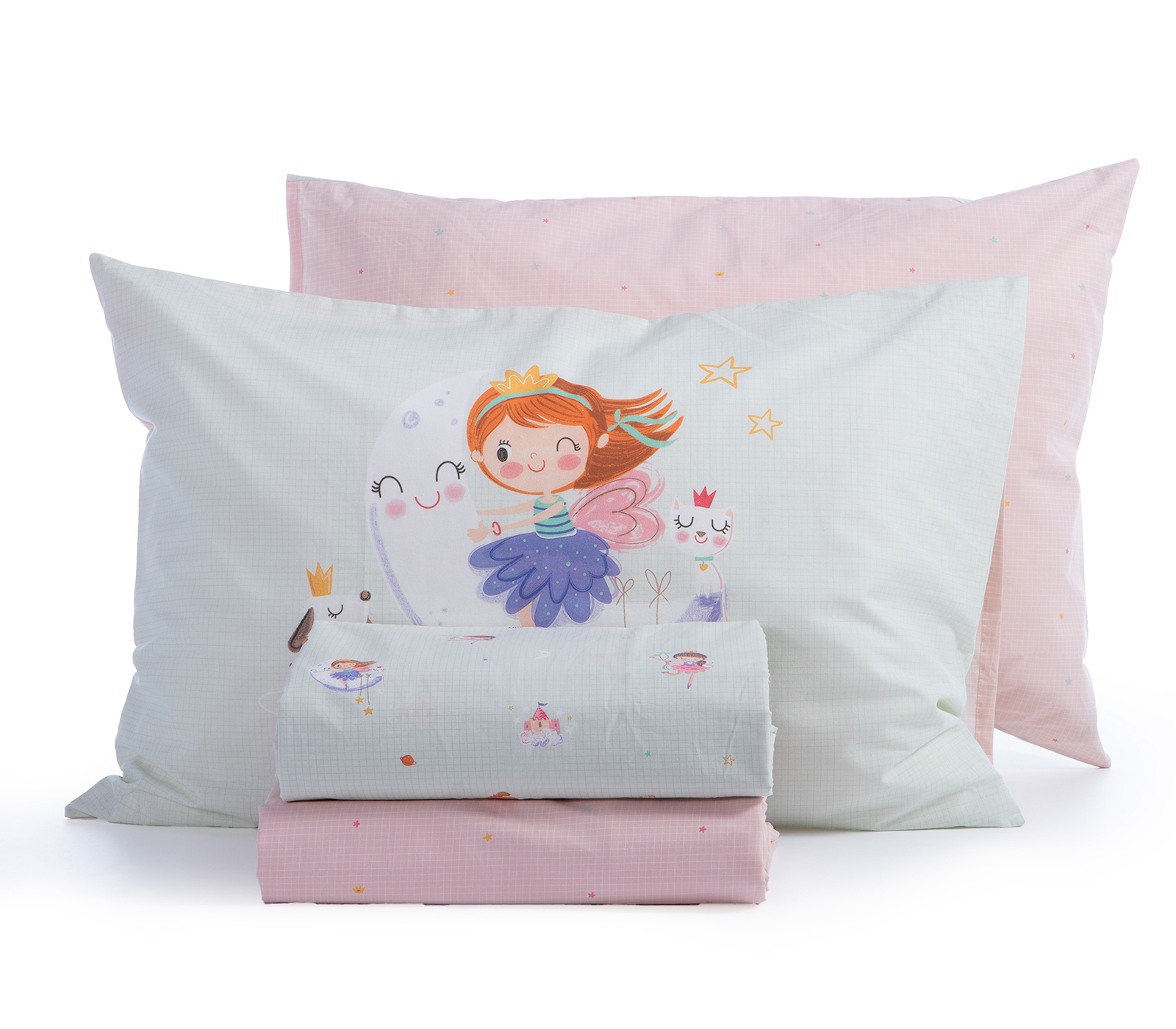  Παιδικά Σεντόνια Nef-Nef Homeware (Σετ) Sweet Dreams 170X260 Aqua