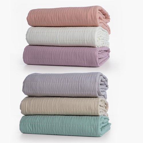 Κουβερλί King Size Nef-Nef Homeware Colorfull 270x270 Lilac