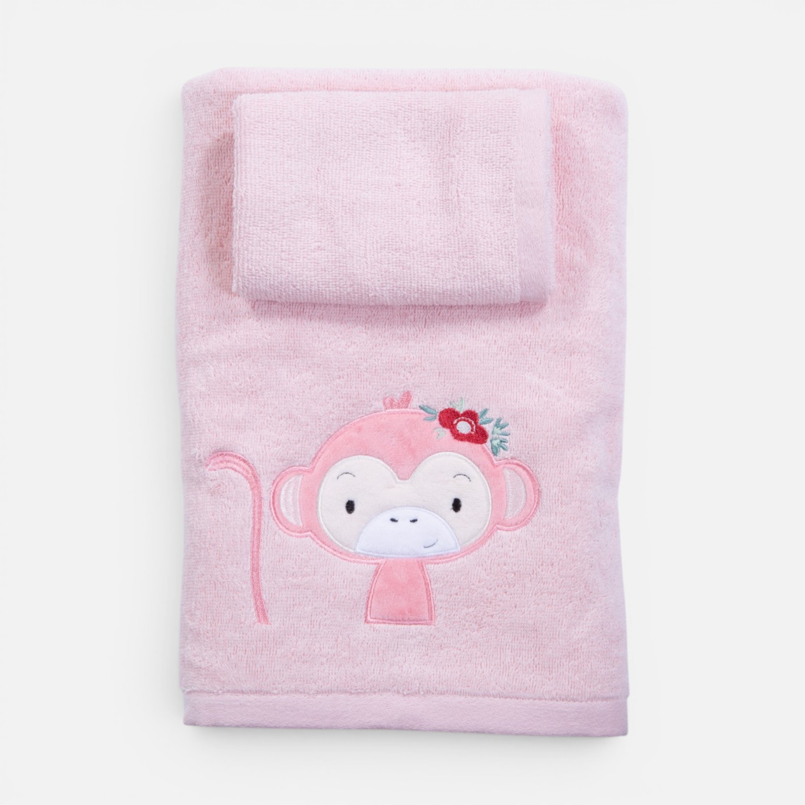 Παιδικές Πετσέτες Nef-Nef Homeware (2τμχ)  Wild & Sweet Pink