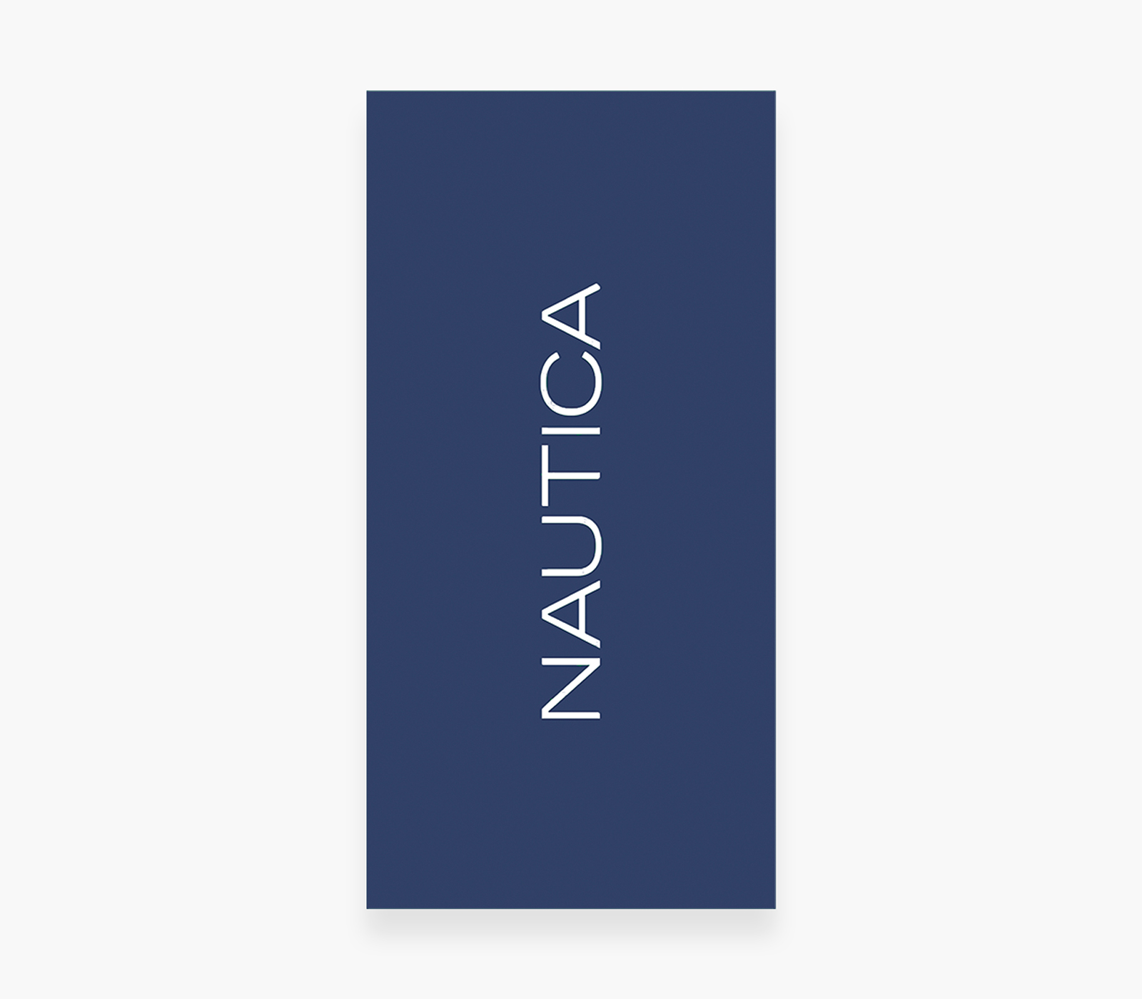 Πετσέτα Θαλάσσης Nef-Nef Homeware Nau Logo 80X160 Blue 