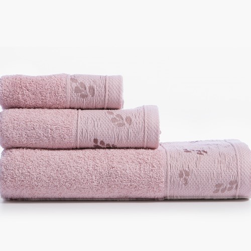 Σετ Πετσέτες Nef-Nef Homeware (3ΤΜΧ) Sylia Pink