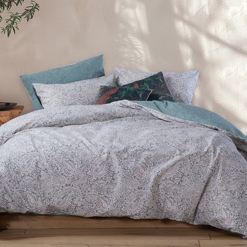 Σεντόνια Μονά Nef-Nef Homeware (Σετ) 170Χ270 Matador Green