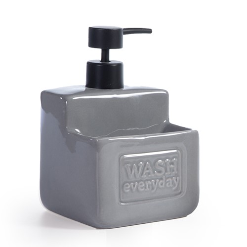 Δοχείο Κρεμοσάπουνου Nef-Nef Homeware Clean Grey