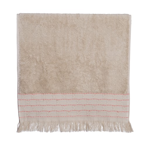 Πετσέτα Προσώπου Nef-Nef Homeware Quantro 50x90 Beige