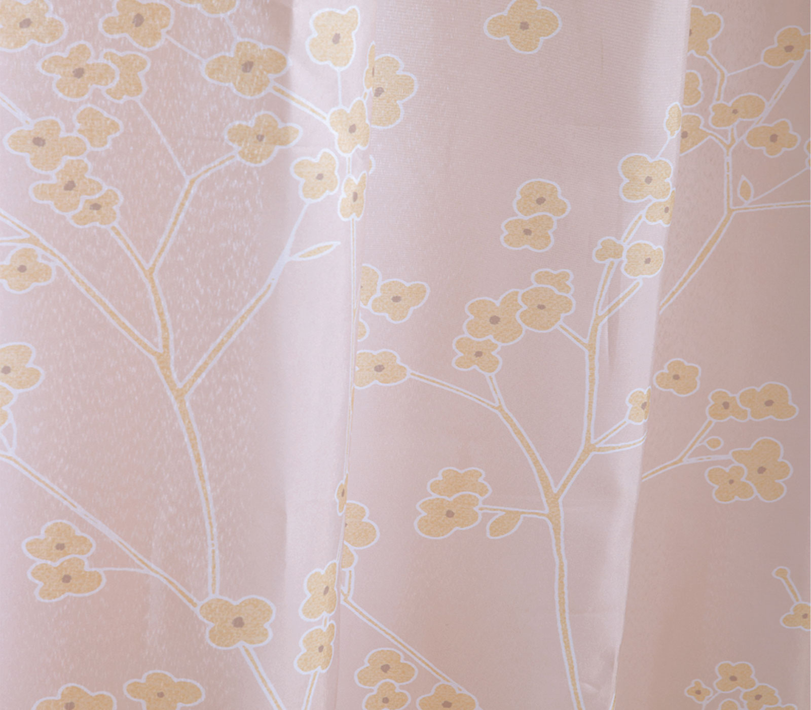 Κουρτίνα Μπάνιου Nef-Nef Homeware Floriva 180Χ200 Beige