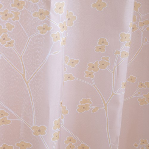 Κουρτίνα Μπάνιου Nef-Nef Homeware Floriva 180Χ200 Beige