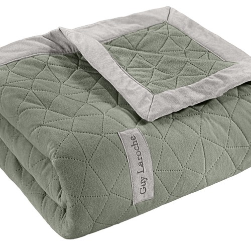 Ριχτάρι Τριθεσίου Guy Laroche Avalon Cement 170x300 + Μαξιλάρι 45X45+3