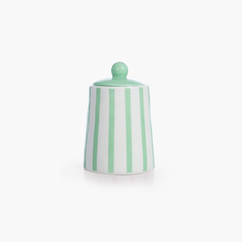 Διακοσμητικό Βάζο Με Καπάκι Nef-Nef Homeware Fantasy 11,2X16 Green