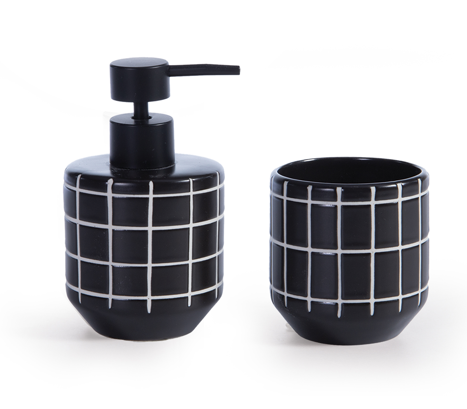 Δοχείο Κρεμοσάπουνου Nef-Nef Homeware Model Black