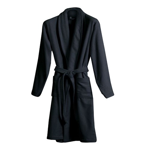 Μπουρνούζι με Γιακά Nef-Nef Unit Black Medium