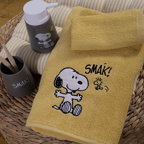 Παιδικές Πετσέτες Nef-Nef  Snoopy Smak 2τμχ Yellow