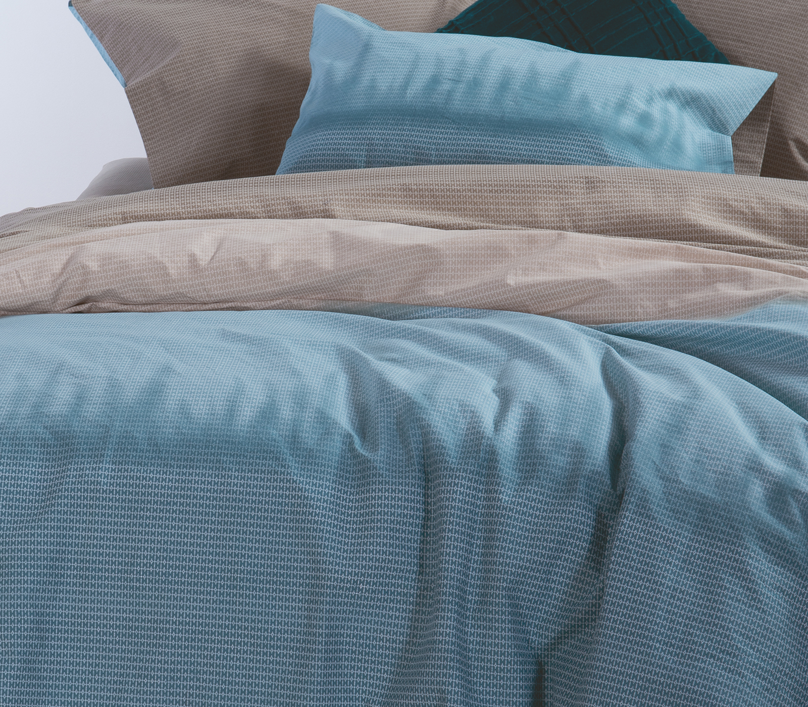 Υπέρδιπλα Σεντόνια Nef-Nef Homeware (Σετ) Honor 240X270 Petrol