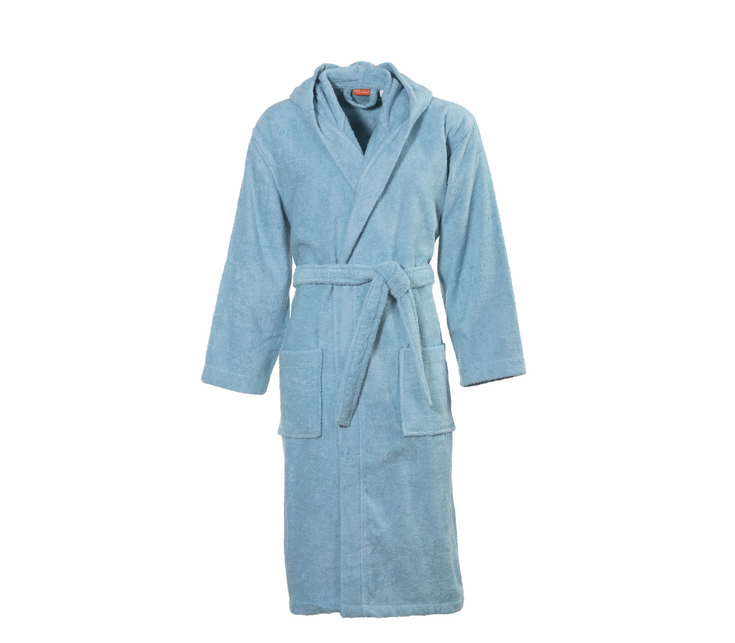 Μπουρνούζι με Κουκούλα Nef-Nef Comfort Aqua 