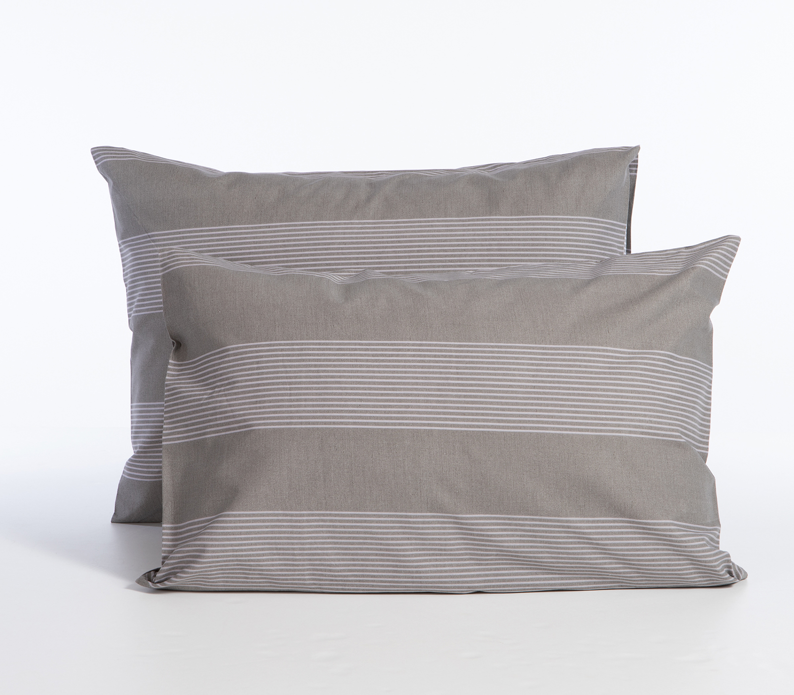 Μαξιλαροθήκη Nef-Nef Homeware Casual Stripe 52x72 D.Grey