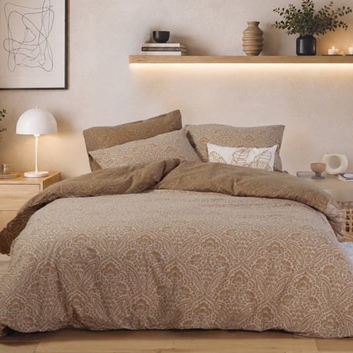 Φανελένια Μονή Παπλωματοθήκη Nef-Nef Homeware (Σετ) Marcel 160x230 Gold
