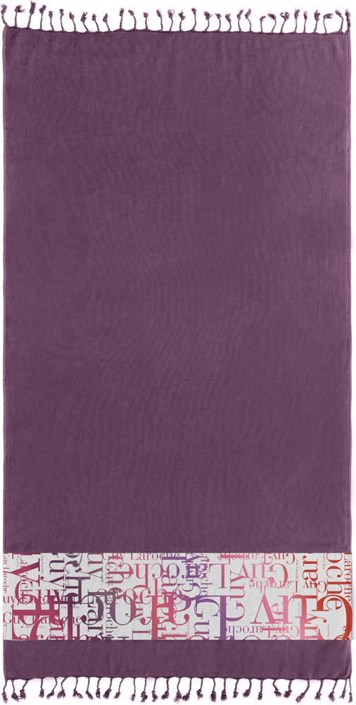 Πετσέτα Θαλάσσης Guy Laroche Pestemal 12 Purple