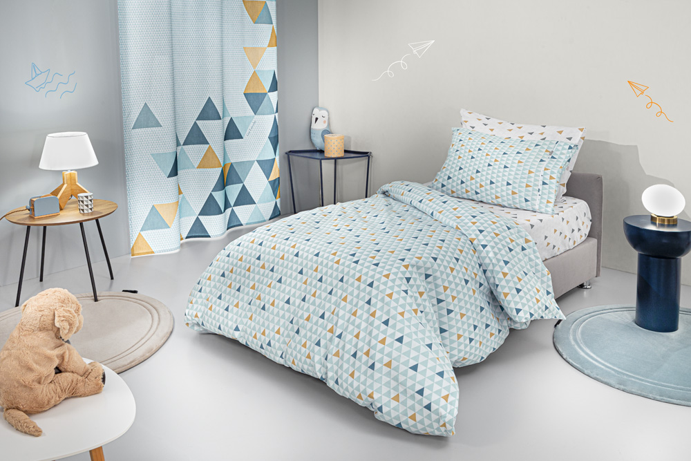 Παπλωματοθήκη Μονή Guy Laroche Two2Twenty Aqua 165X225