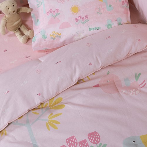 Βρεφικό Κουβερλί Nef-Nef Homeware Spring Happiness 110x140 Pink
