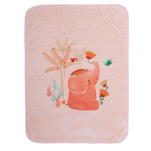 Βρεφική Κουβέρτα Αγκαλιάς Nef-Nef Homeware Indonesia 75X100 Salmon