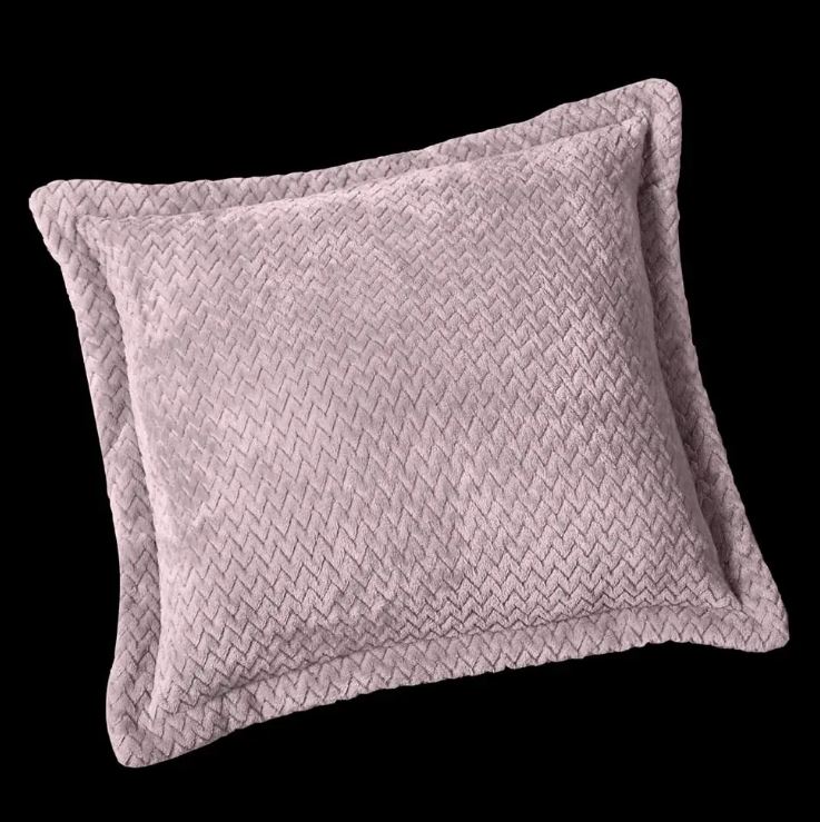 Κουβέρτα Fleece Υπέρδιπλη Guy Laroche (Σετ) 220X240 Rombus Lilac