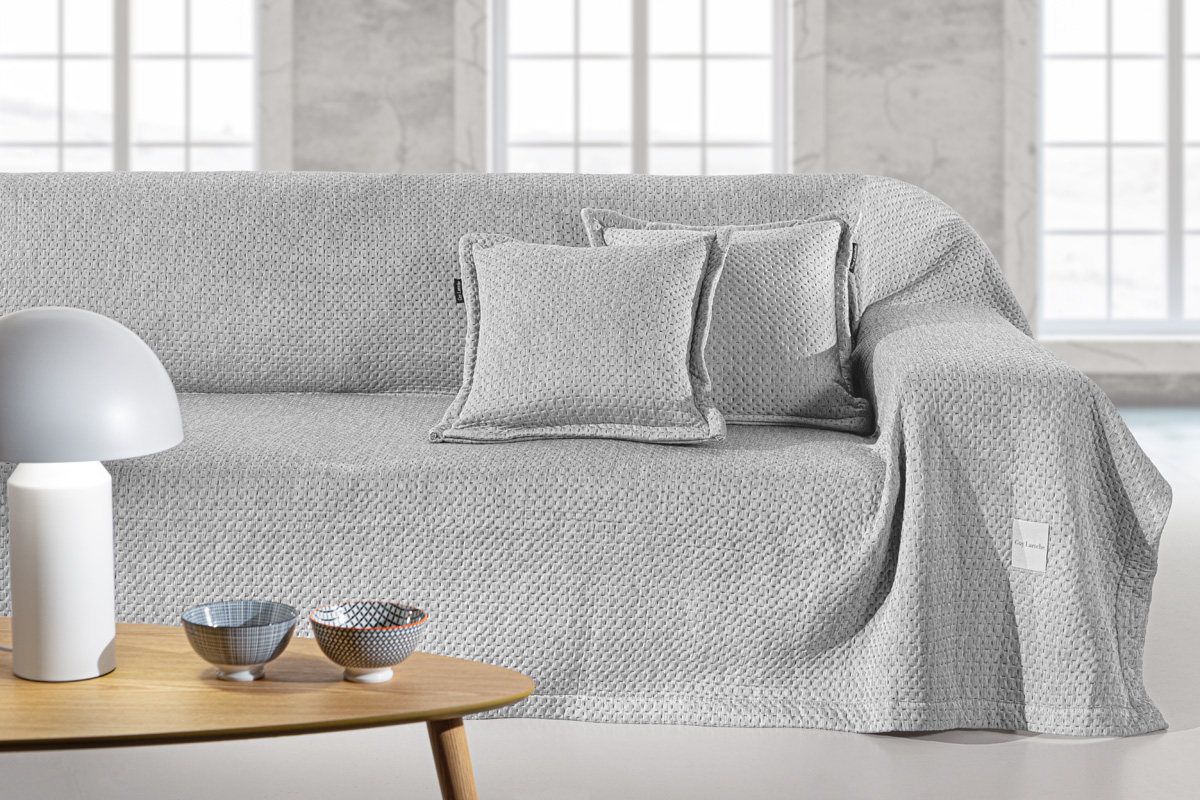 Ριχτάρι Διθεσίου Guy Laroche Cooling Silver 170X250 + Μαξιλάρι 45X45+3