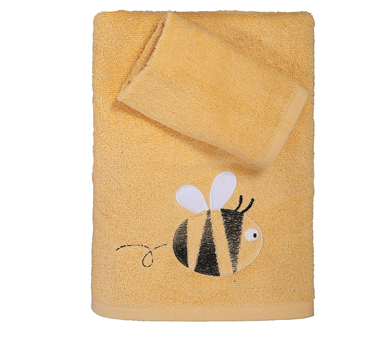 Βρεφικές Πετσέτες Nef-Nef (2τμχ) Bee Yellow