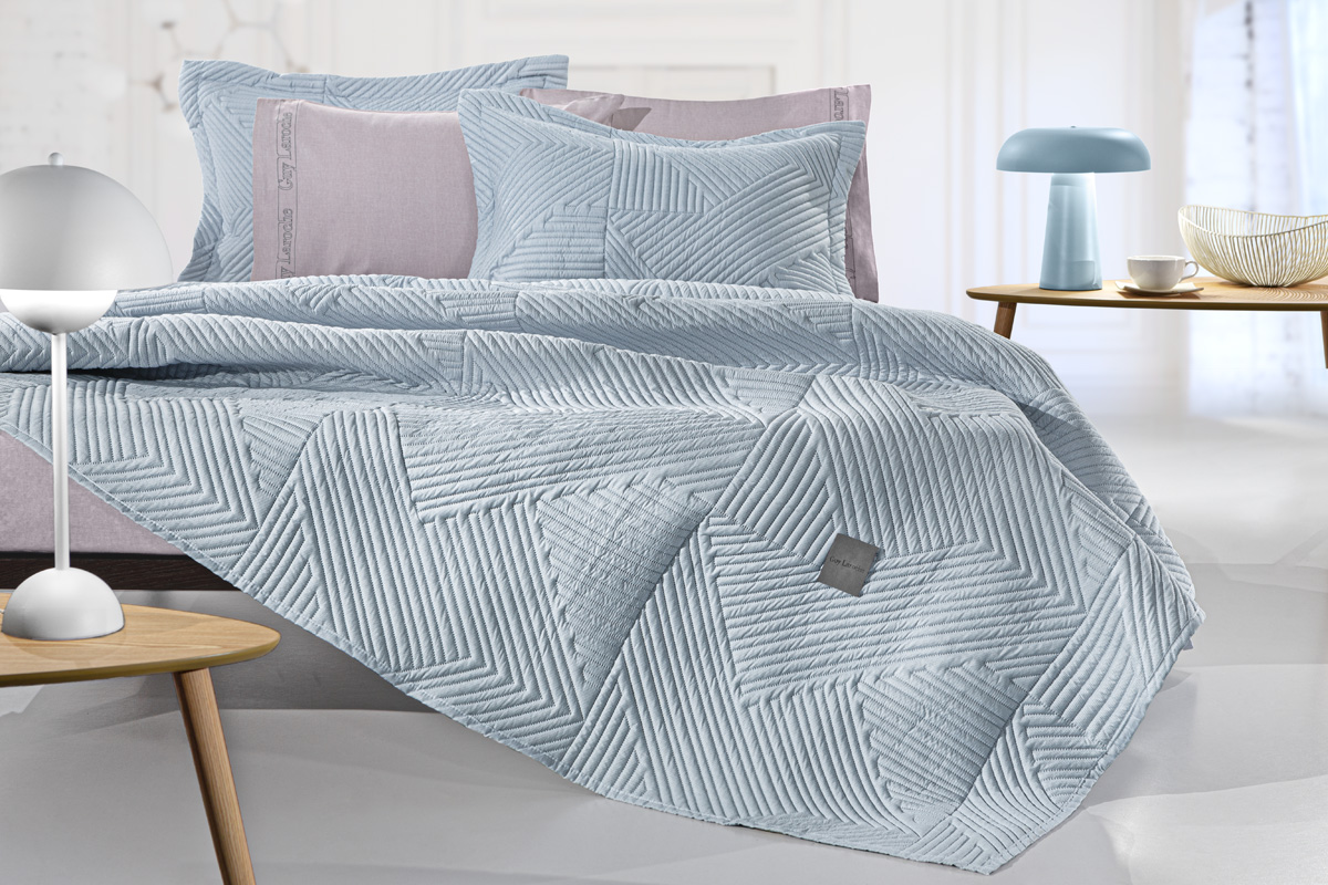 Κουβερλί Υπέρδιπλο Guy Laroche (Σετ) Ziana Denim 220X240