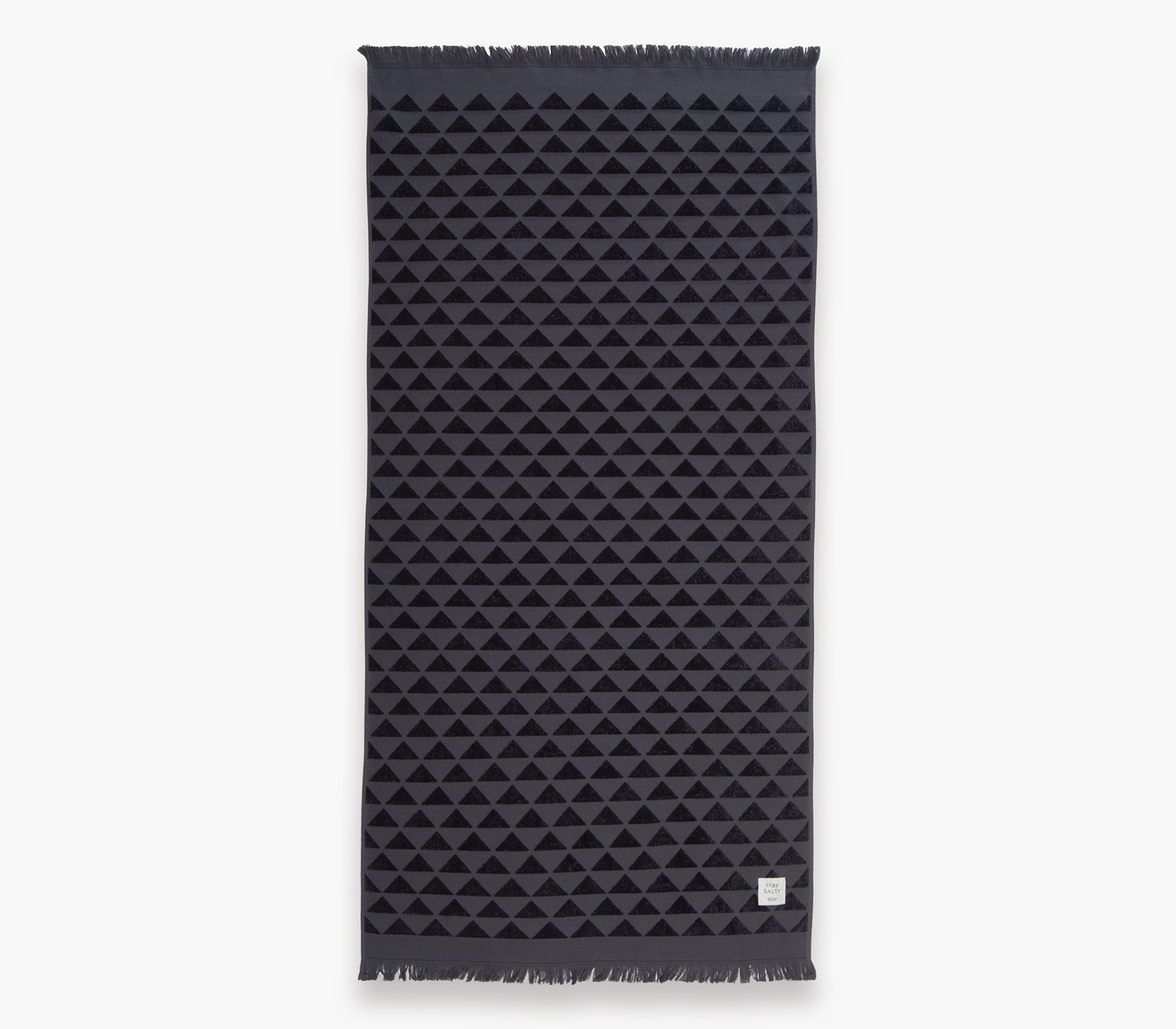 Πετσέτα Θαλάσσης Nef-Nef Homeware Vigaro 80Χ160 Grey