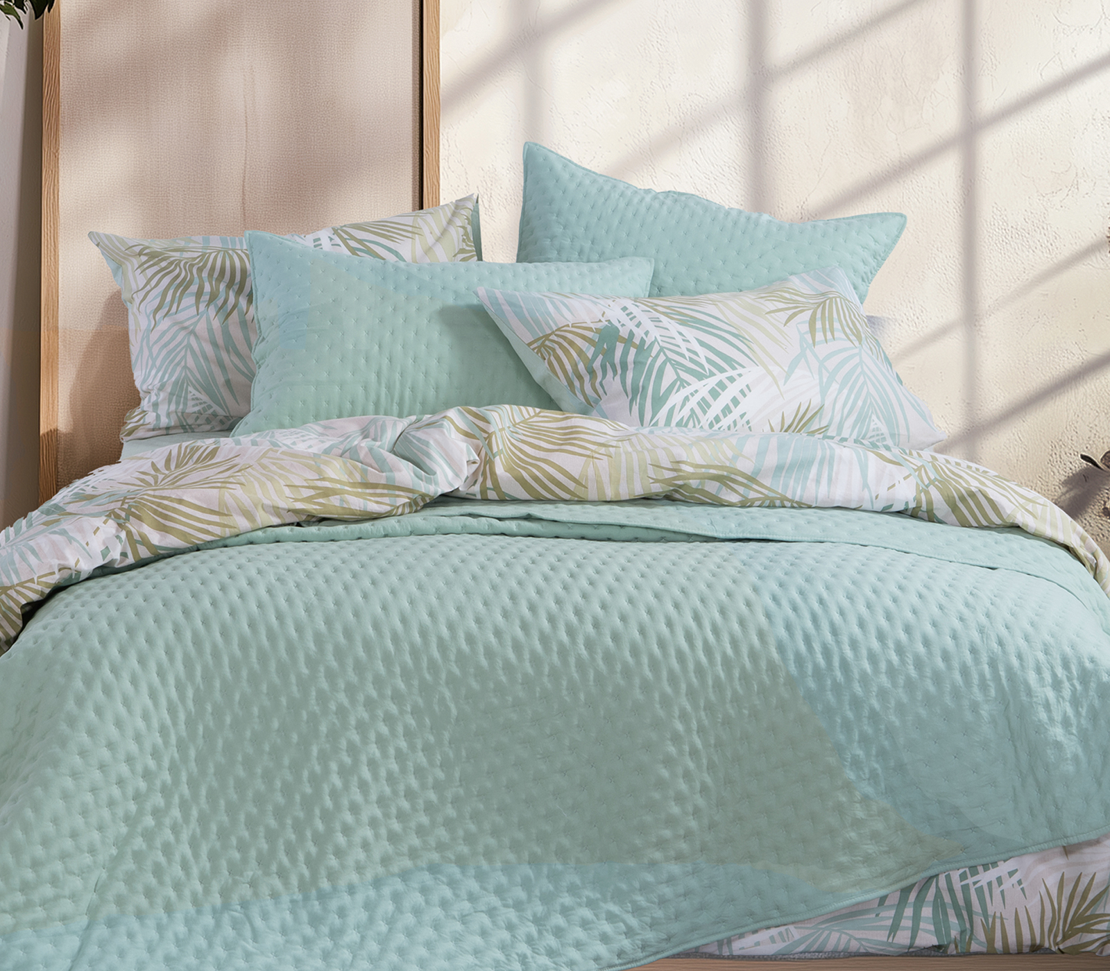 Κουβερλί Υπέρδιπλο Nef-Nef Homeware Valia 230x240 Green