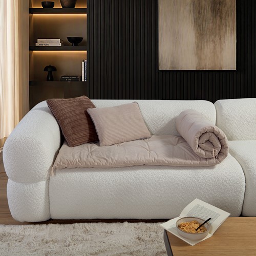 Ανώστρωμα Καναπέ Nef-Nef Homeware Eriete 70x220 Beige