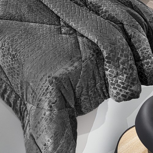King Size Πάπλωμα Guy Laroche Surreal 260X240 Anthracite