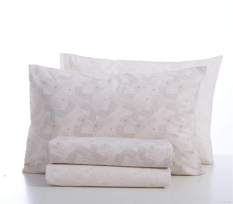Σεντόνια Υπέρδιπλα Nef-Nef Homeware Warian 240X260 Grey