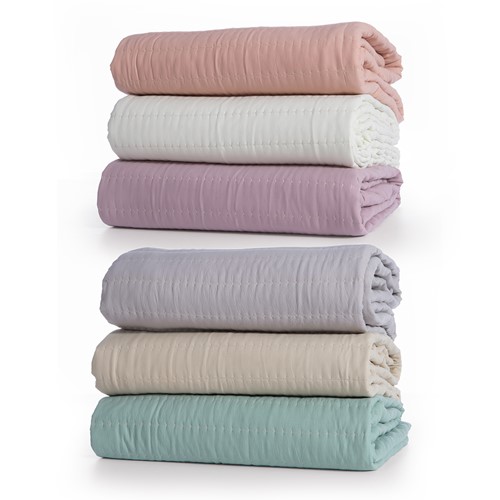 Κουβερλί Μονό Nef -Nef Homeware Colorful 180x240 Lilac