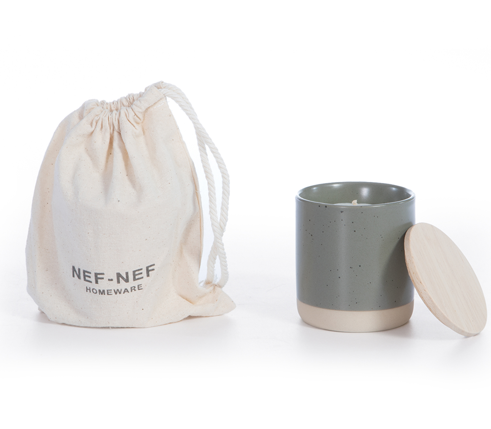 Αρωματικό Κερί Nef-Nef Homeware Sweet Magnolia 180gr Grey