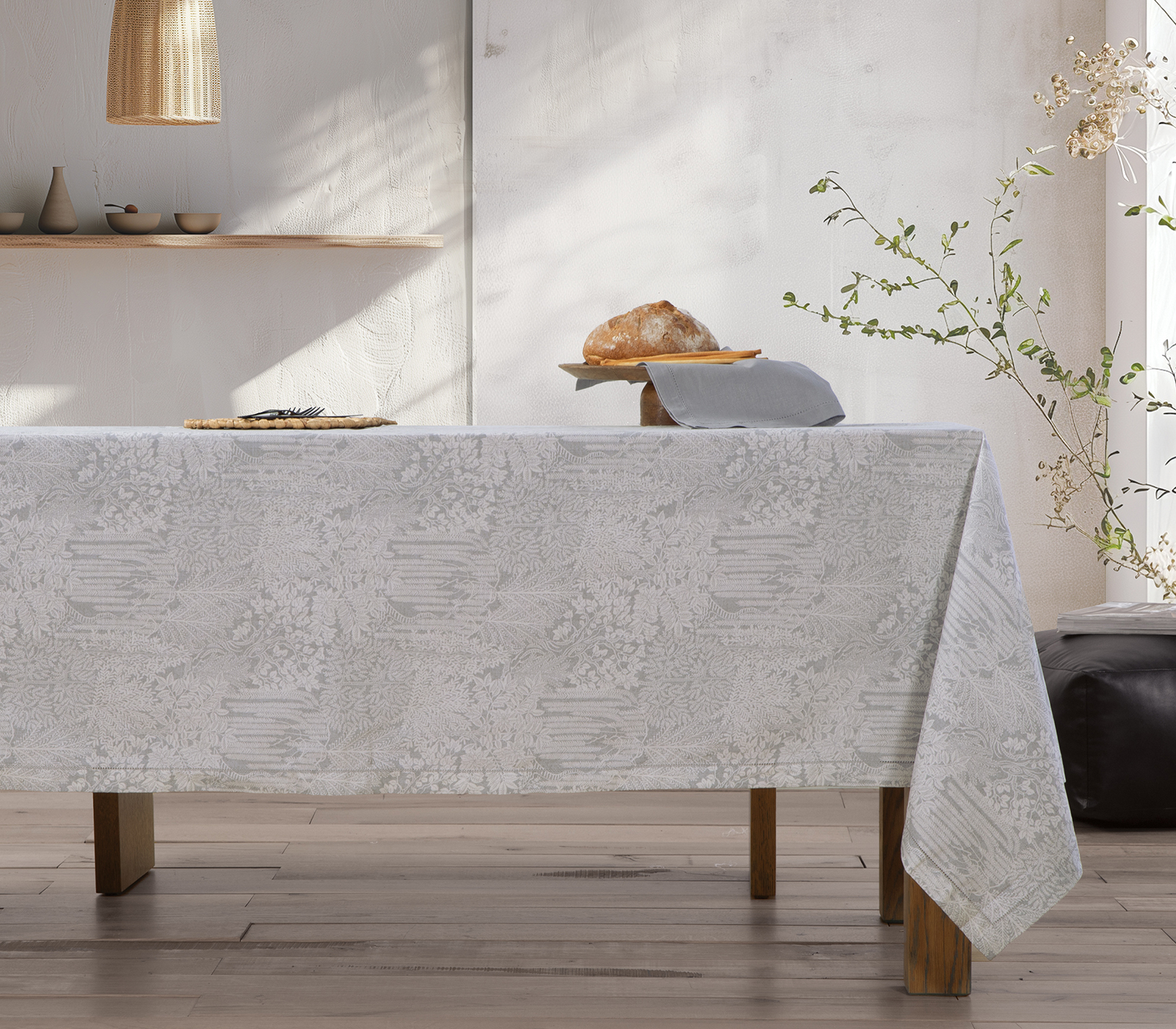 Τραπεζομάντηλο Nef-Nef Homeware Thron 150X250 Grey
