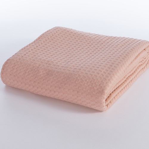 Κουβέρτα Πικέ Μονή Nef-Nef Homeware New Golf 160X240 Rose