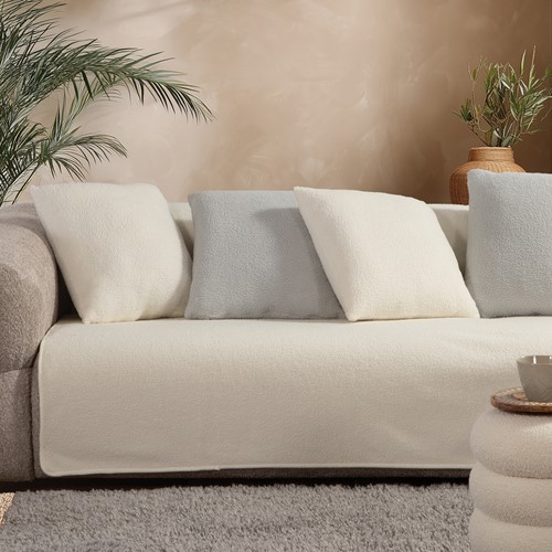 Ριχτάρι Πολυθρόνας Nef-Nef Homeware Breda 180x180 Ecru