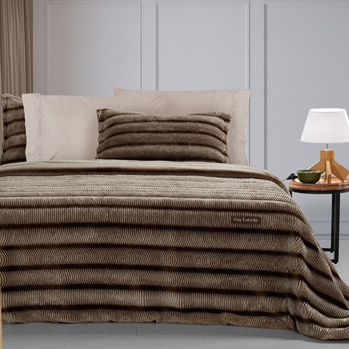 Κουβέρτα King Size Guy Laroche Gazelle Beige 260x240