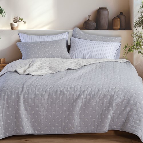 Κουβέρλι Υπέρδιπλο Nef-Nef Homeware Surreal 230x240 Grey