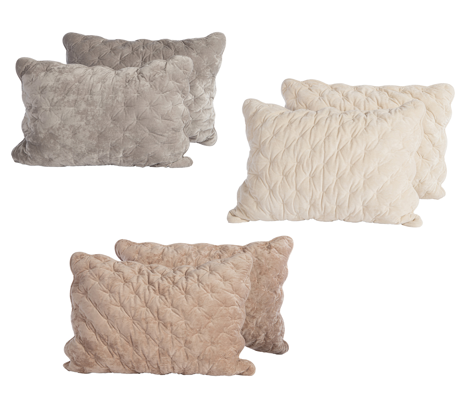 Μαξιλαροθήκη Nef-Nef Homeware (Σετ) Priver 52x72 Ecru