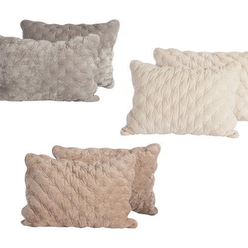 Μαξιλαροθήκη Nef-Nef Homeware (Σετ) Priver 52x72 Ecru