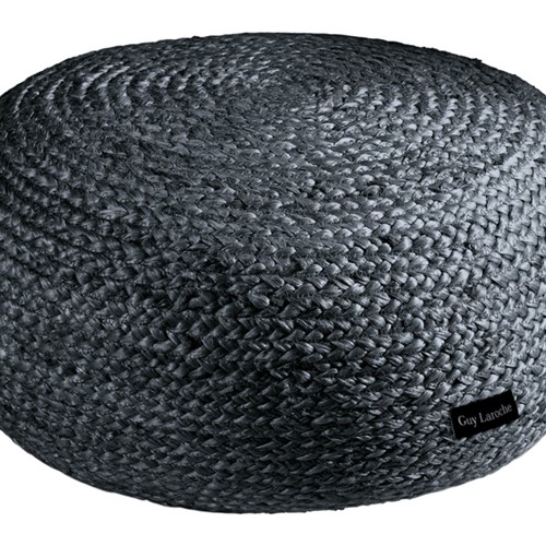 Πούφ Guy Laroche Ottoman Anthracite 50X50X25